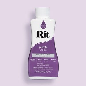 🆕 RIT Purple All Purpose Liquid Dye 236mL 8oz